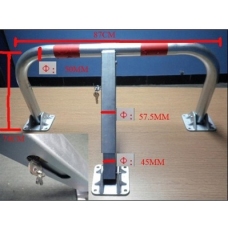 PARKOLÓŐR U-ALAKU HÁROM PONTOS, ZÁRRAL